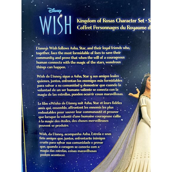 Disney’s Wish Kingdom Of Rosas Character Set | 10 Figures & Accessories  | Asha - Picture 5 of 6